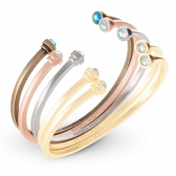 ❌Sold❌NWT Kendra Scott Kriss Mixed Metal Bracelets - Picture 2 of 8